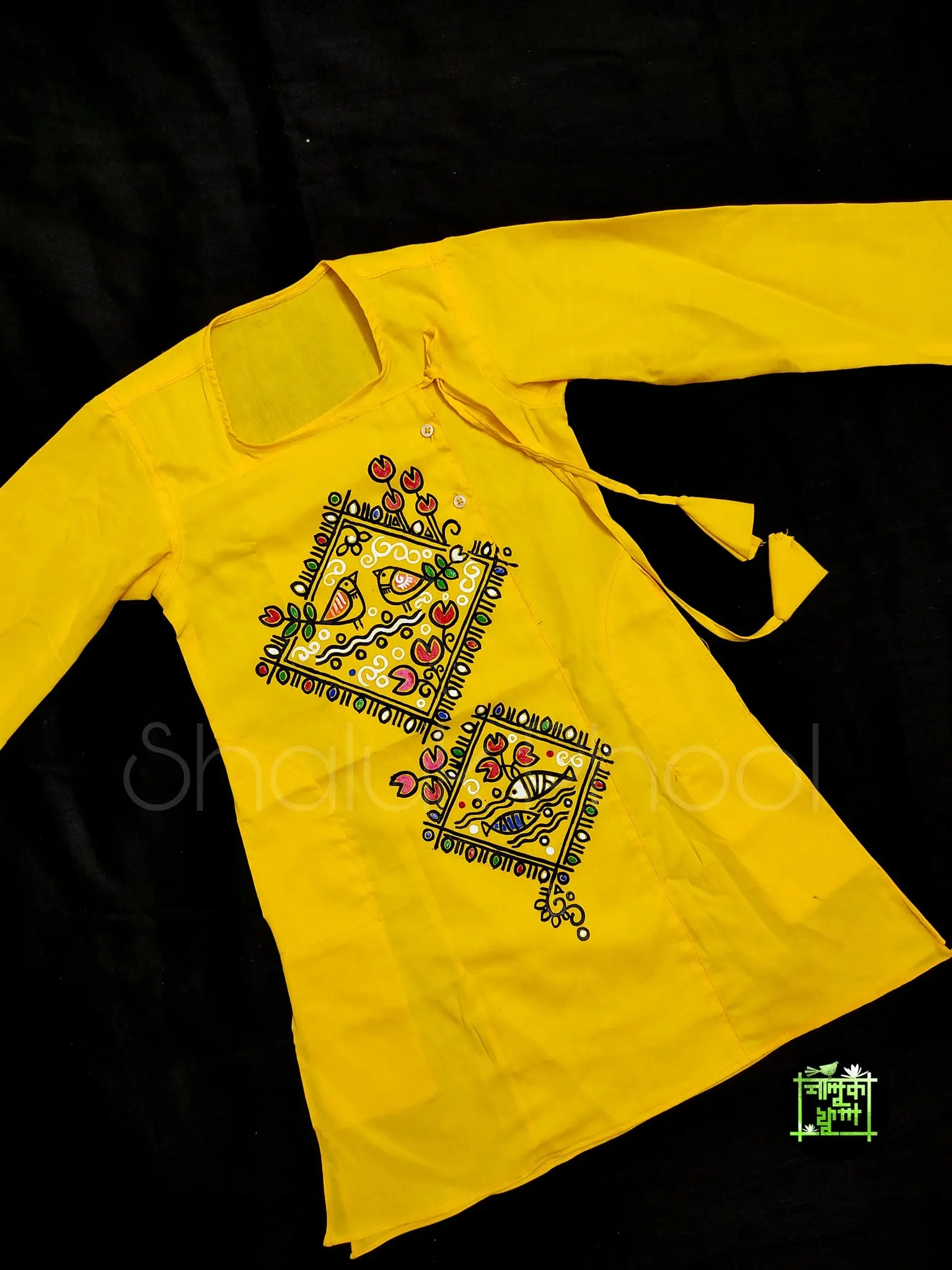 Casual Style Kurta-Dhoti Full Set